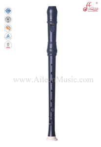 8-होल बैरोक शैली रंग एबीएस सोप्रानिनो रिकॉर्डर बांसुरी (RE2218B)