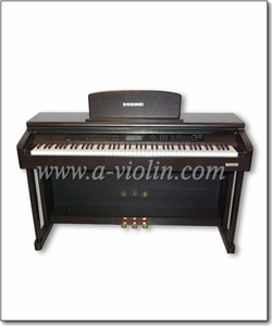 एलसीडी डिस्प्ले 88 कुंजी सर्वश्रेष्ठ डिजिटल पियानो 138 टोन अपराइट पियानो (डीपी601)