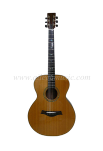 40' पूर्ण ठोस लकड़ी आबनूस फ़िंगरबोर्ड ध्वनिक गिटार (AFH110)