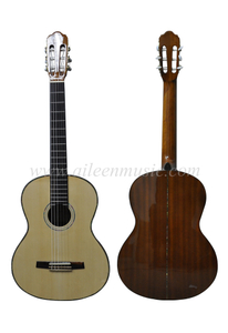 39 इंच एडवांसिंग स्टूडेंट विंज़ सीरीज़ स्प्रूस प्लाईवुड क्लासिक गिटार (AC70H)