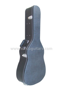 क्वालिटी लेदर नकली लकड़ी का गिटार केस 41'' (CWG410)