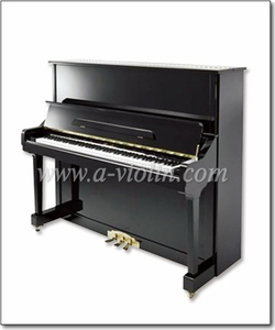 88 कुंजी ध्वनिक ईमानदार पियानो/अपग्रेड मॉडल ब्लैक पॉलिश्ड साइलेंट पियानो (एयूपी-131)