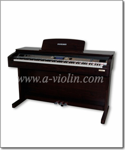 ब्लैक डिजिटल पियानो 88 हैमर कीबोर्ड अपराइट पियानो (DP609)