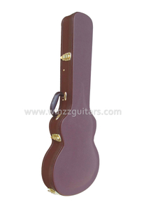 थोक हार्ड वुड लेस पॉल गिटार केस (CLG420)