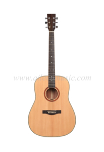 सॉलिड स्प्रूस टॉप 41' ड्रेडनॉट ध्वनिक गिटार (एएफएम30)