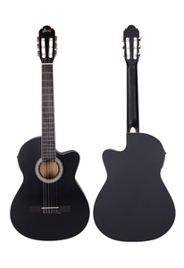 पतला शरीर शास्त्रीय इलेक्ट्रिक गिटार 39 इंच संगीत वाद्ययंत्र (AC10TMCE-39)