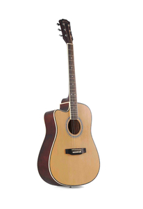 41-इंच लेफ्ट हैंडेड मैट स्प्रूस वुड ध्वनिक गिटार (AF168LC)