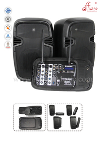 संचालित मिक्सर ईक्यू वूफर एम्पलीफायर पीए सिस्टम (PPS-01200MDT)
