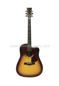 ड्रेडनॉट कटअवे नोमेक्स सॉलिड ध्वनिक गिटार (AA1210DC)