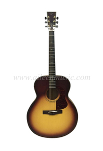 सॉलिड सीताका स्प्रूस टॉप नोमेक्स टॉप जंबो फ़्लैटटॉप ध्वनिक गिटार (AA1210J)